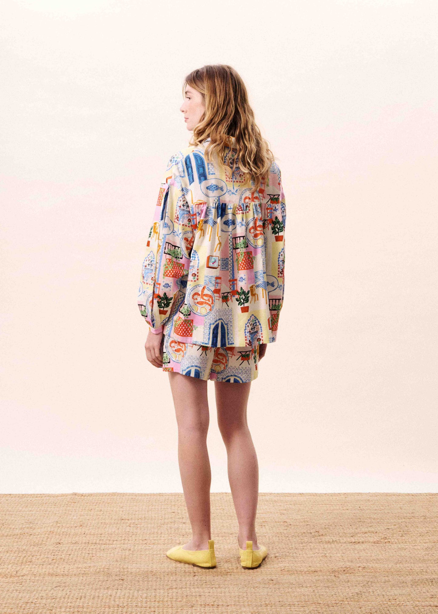 FRNCH Lapis Short
