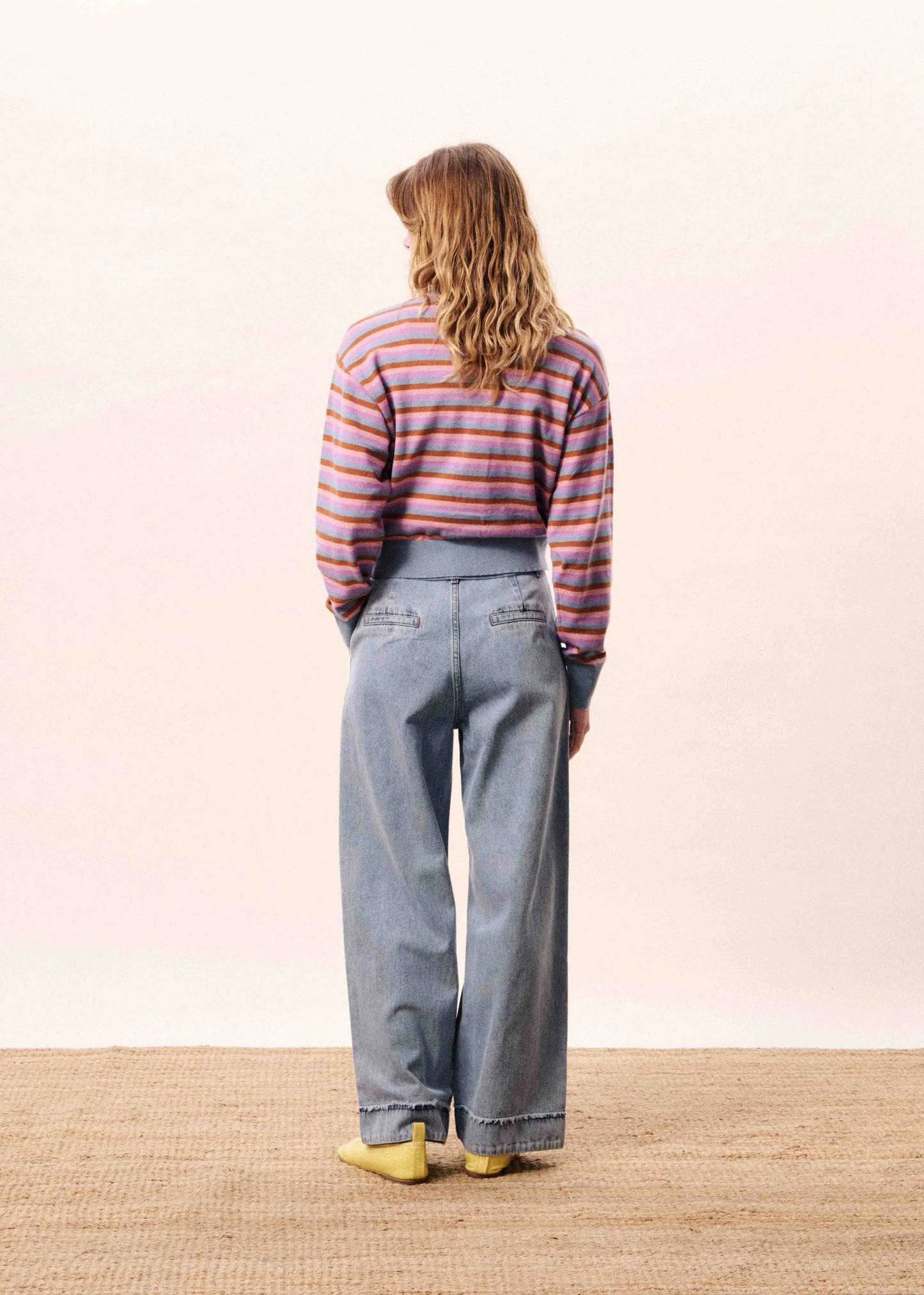 FRNCH Adria Striped Cardi