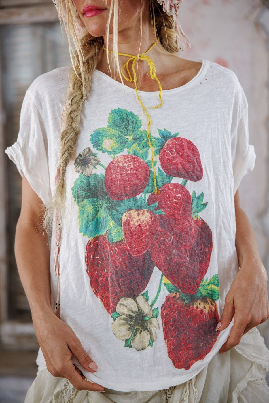 Magnolia Pearl "True Fraise Tee" Top 2361