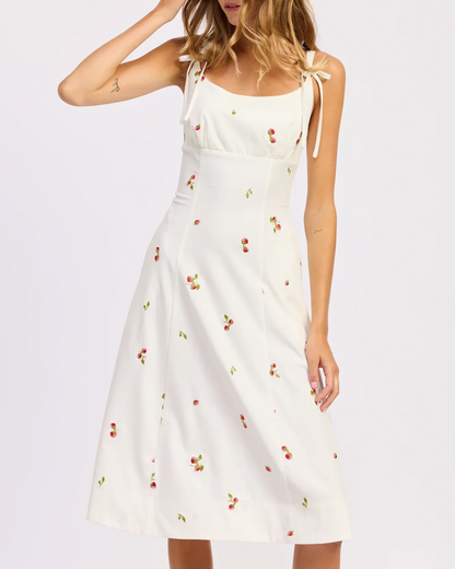 En Saison Strawberry Kiss Midi Dress