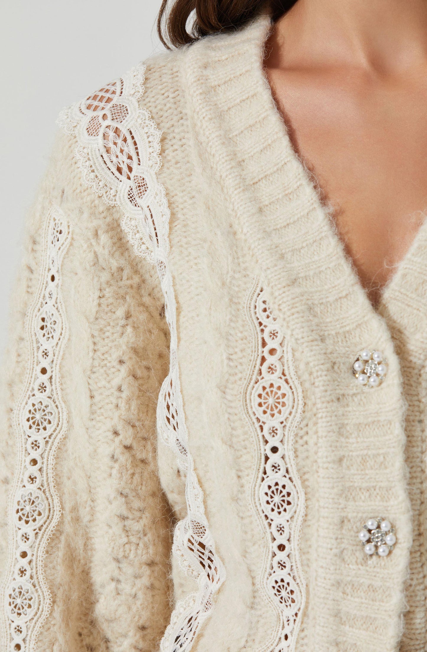 ASTR The Label Nesmarie Cardigan