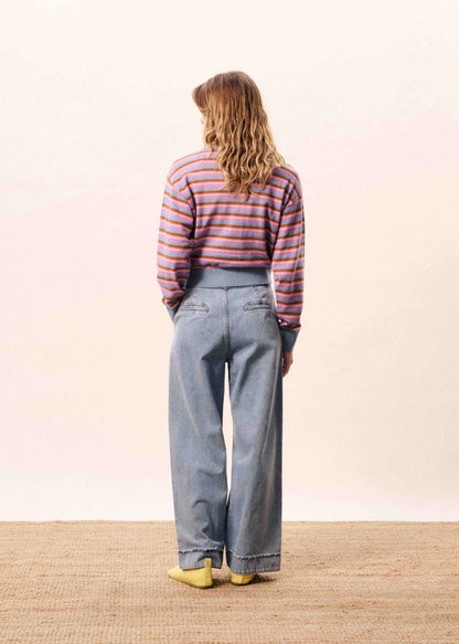 FRNCH Adria Striped Cardi