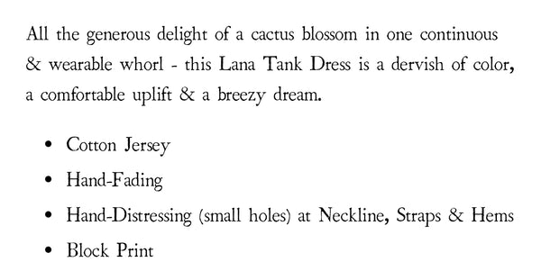 Magnolia Pearl Printed Lana Tank Dress