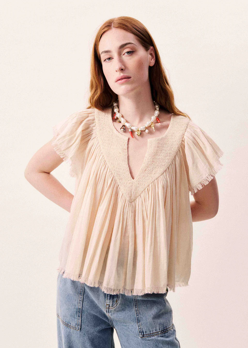FRNCH Novelle Top