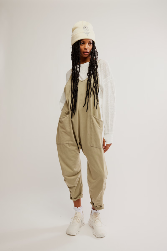 Free People Sage Stone Hot Shot Onesie