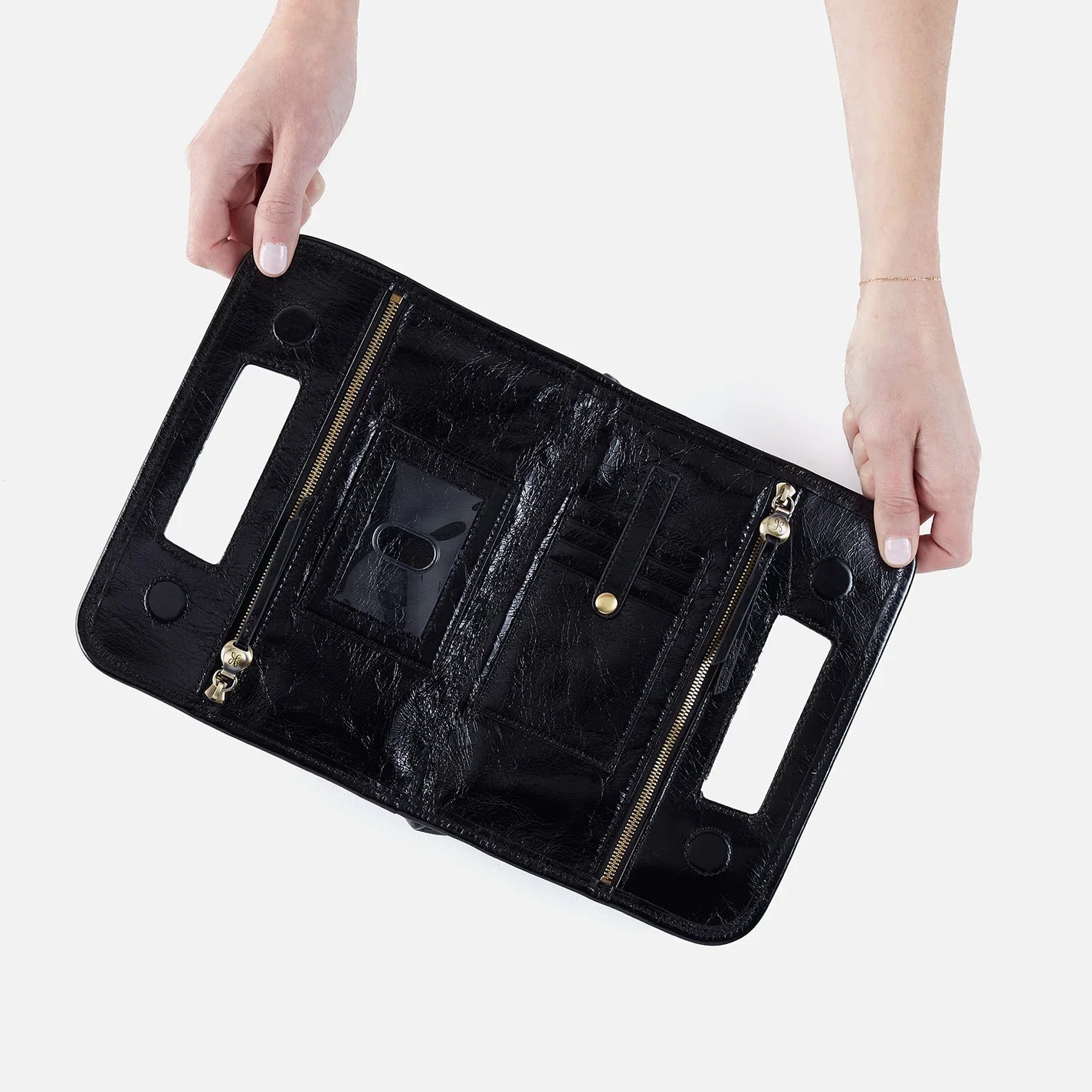 HOBO Black Ace Clutch