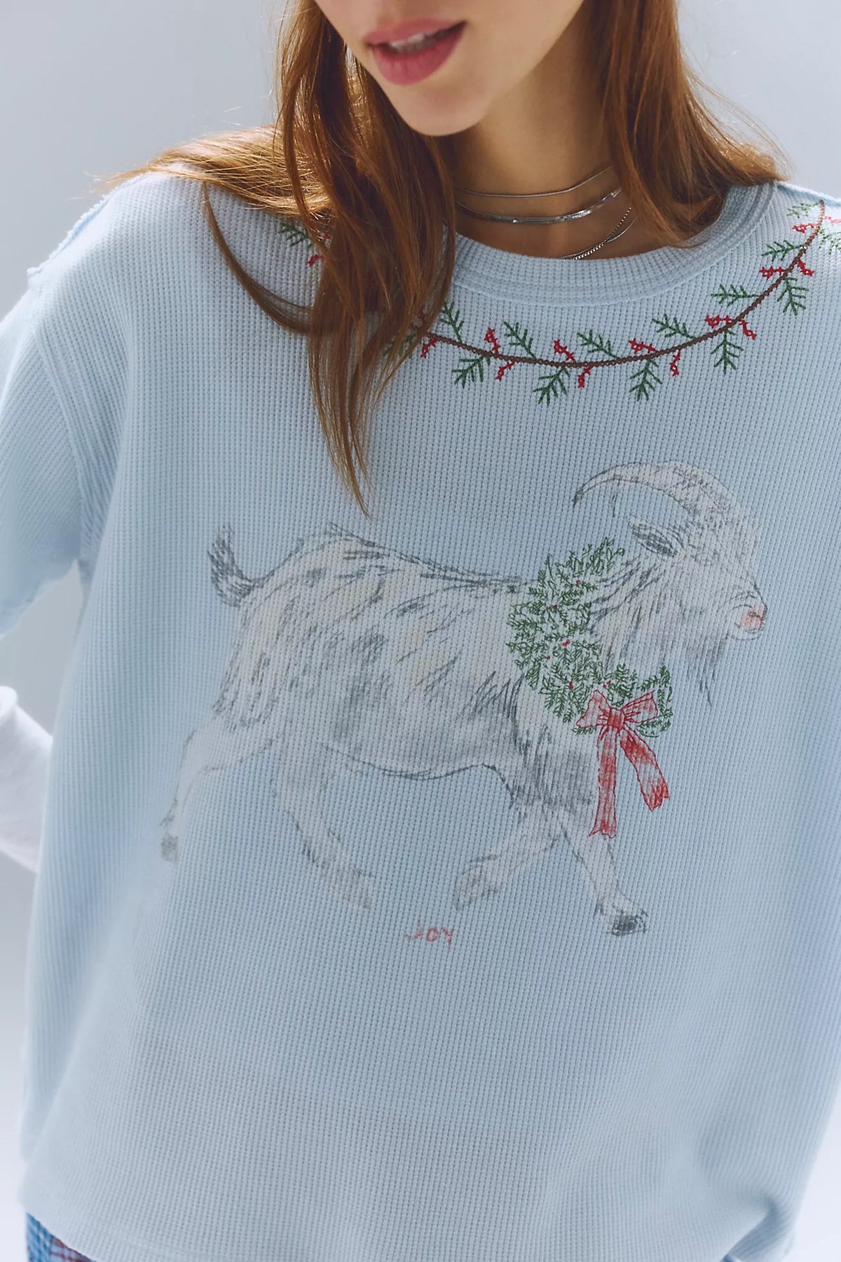 Free People Merry Meowy Tee