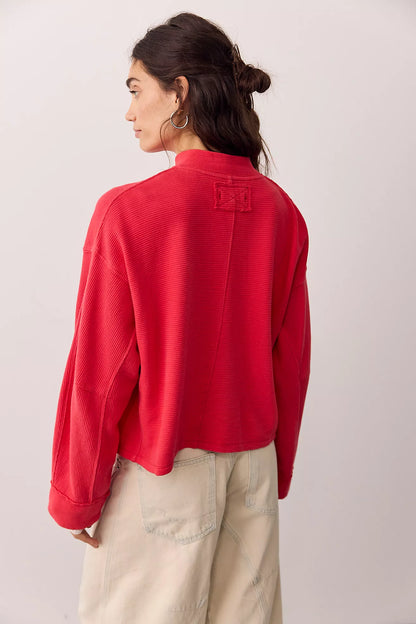 Free People Celeste Quarter Zip