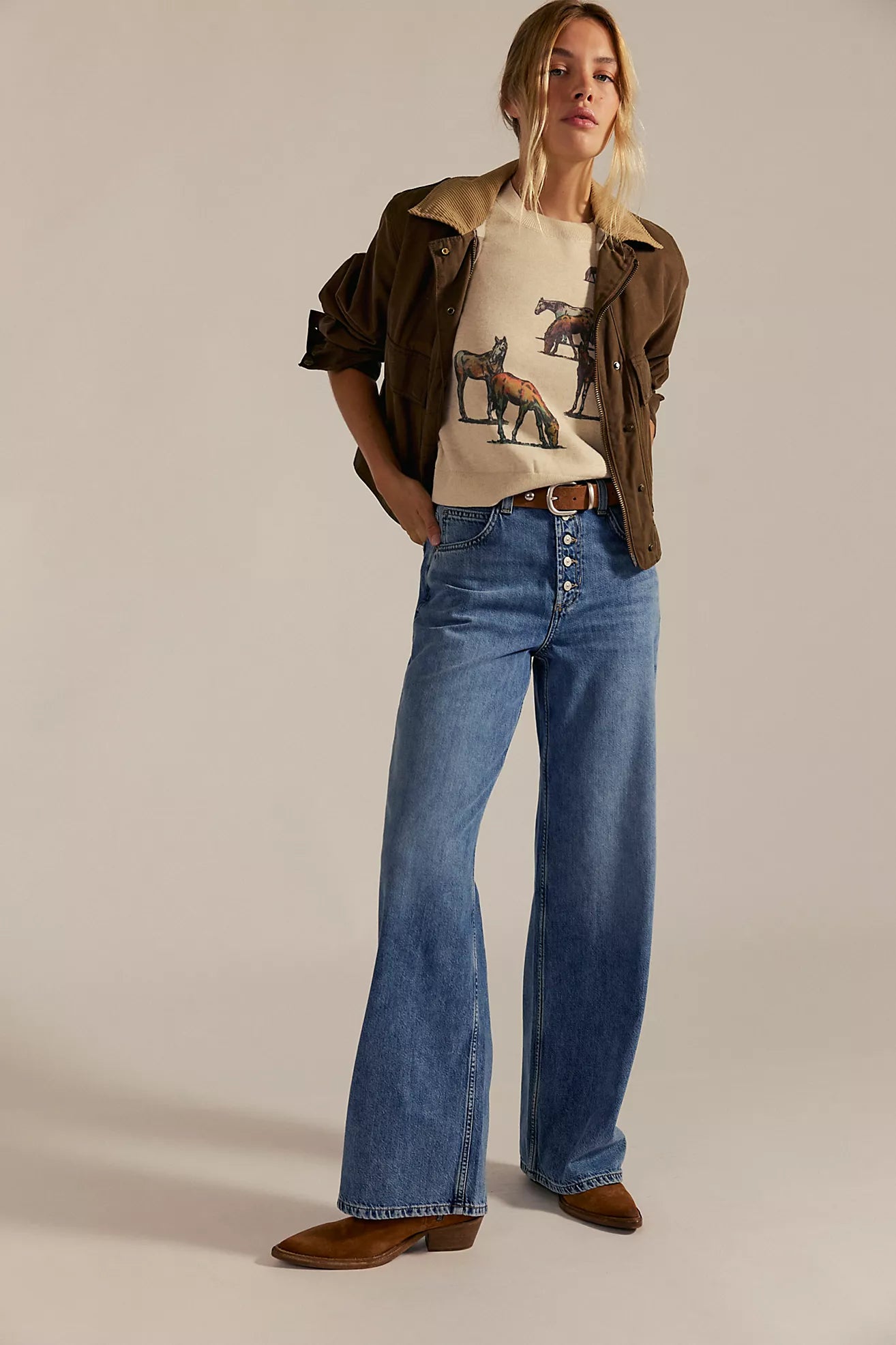 Free People Nia BF Jean