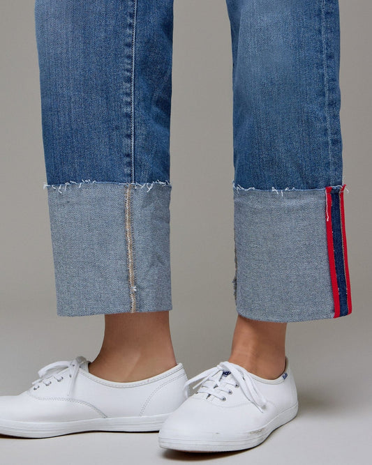 Hidden Ella Cropped Cuff Jeans