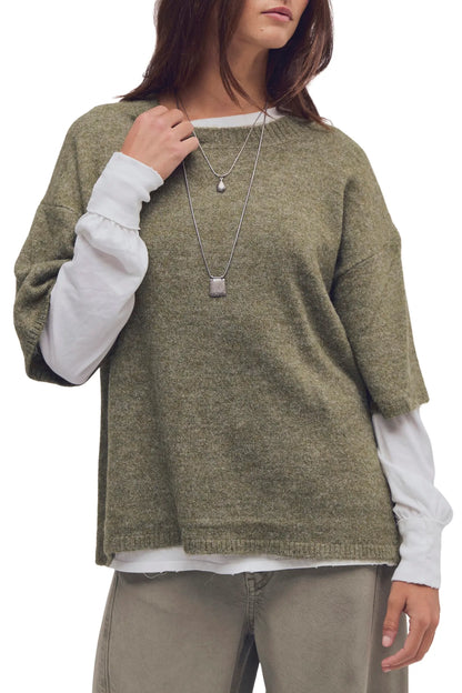 Free People Margot Sweater Tee